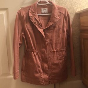 Old Navy Mauve Utility Jacket (XS)